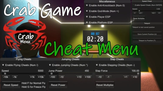 Crab Game Cheat Menu